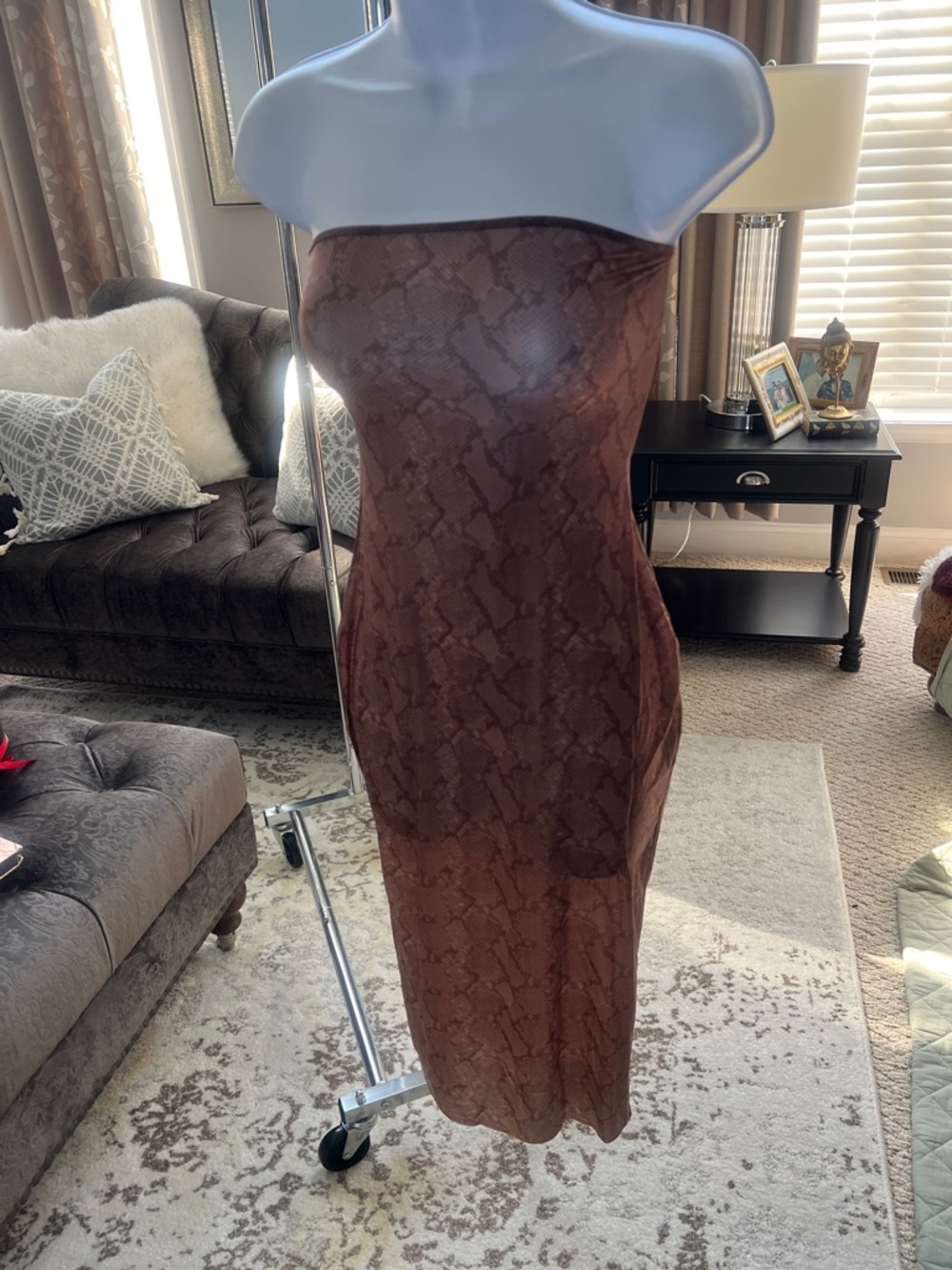 Skims midi tube dress